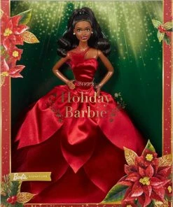 MATTEL Barbie Doll - Barbie Signature 2022 Holiday Doll -Barbie Sales F41B88C7 6