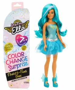 MGA Entertainment MGA's Dream Ella Color Change Surprise Fairies - DreamElla | Teal 11.5" Fashion Doll