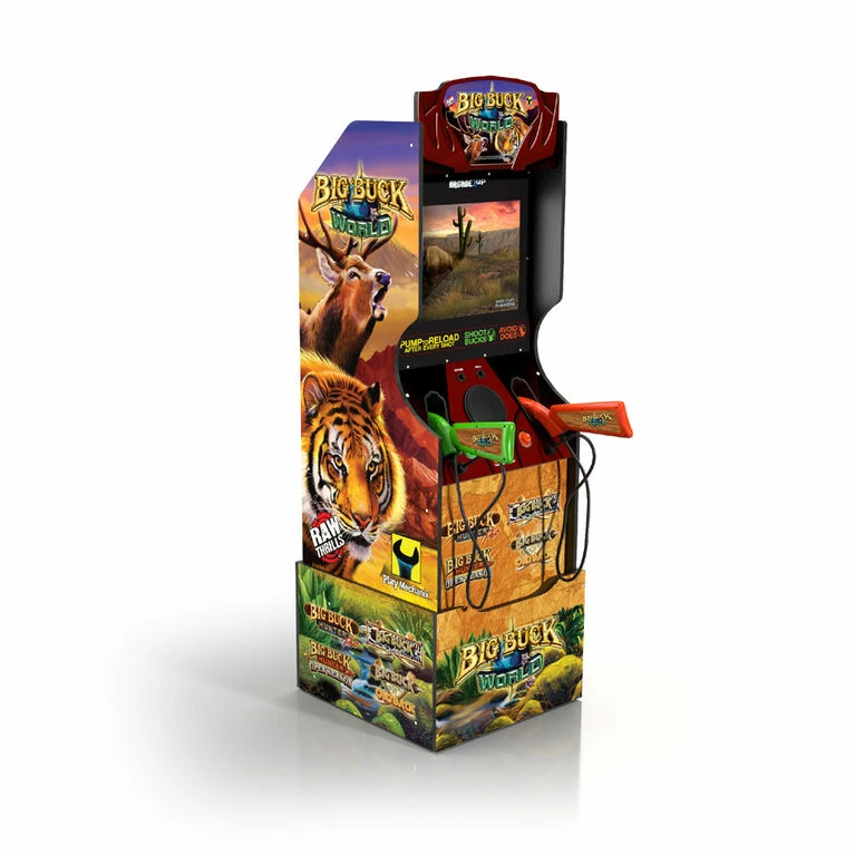 ARCADE1UP 1Up Big Buck Hunter World W/Riser 3 ARCADE1UP 1Up Big Buck Hunter World W/Riser - Image 3