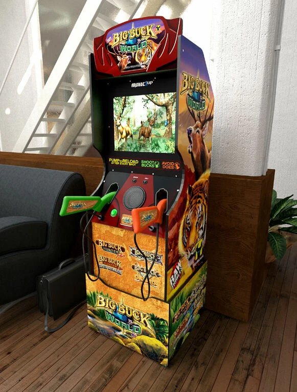 ARCADE1UP 1Up Big Buck Hunter World W/Riser 6 ARCADE1UP 1Up Big Buck Hunter World W/Riser - Image 6