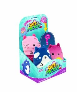 Imports Dragon Cats Vs Pickles! Swimmy 4-Pack Plushes